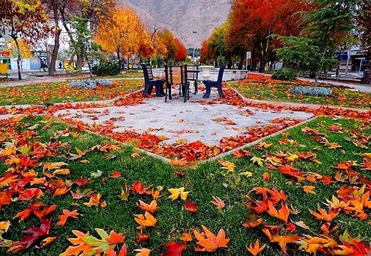 پاییز هزار رنگ کرمانشاه
