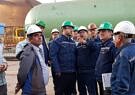 بازدید مدیرعامل و اعضای هیات‌مدیره فولاد خوزستان از  روند تکمیل پروژه زمزم ۳